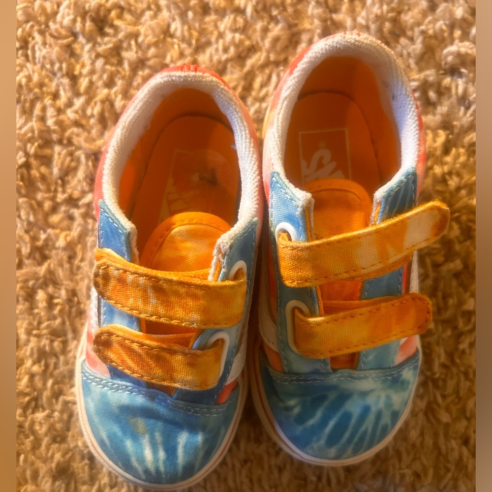 Vans tie dye Toddler size 7